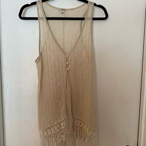 Lace Open cardigan